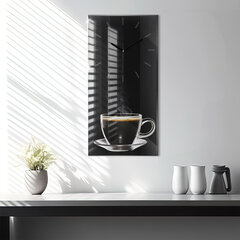Seinakell Must kohv, 30x60 cm цена и информация | Часы | kaup24.ee