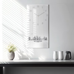 Seinakell San Francisco panoraam, 30x60 cm цена и информация | Часы | kaup24.ee