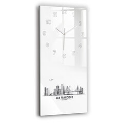 Seinakell San Francisco panoraam, 30x60 cm цена и информация | Часы | kaup24.ee