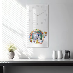 Seinakell Buddha maal templis, 30x60 cm hind ja info | Kellad | kaup24.ee