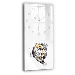 Seinakell Cheetah ringkonna abstraktsiooni sees, 30x60 cm hind ja info | Kellad | kaup24.ee