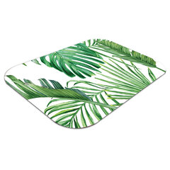 Põrandat kaitsev matt Palm ja Monstera, 140x100 cm цена и информация | Офисные кресла | kaup24.ee