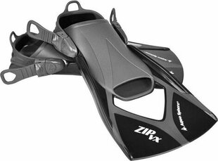 Snorgeldamislestad Aqua Sphere Zip VX, must hind ja info | Ujumislestad | kaup24.ee