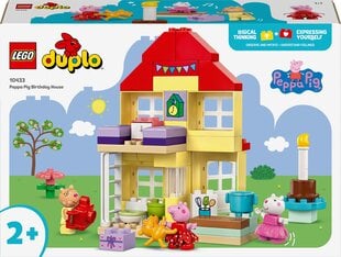 10433 Lego® Duplo Põrsa Peppa sünnipäevamaja цена и информация | Конструкторы и кубики | kaup24.ee