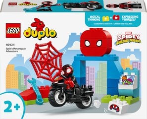 10424 Lego® Duplo Spini seiklused koos mootorrattaga цена и информация | Конструкторы и кубики | kaup24.ee