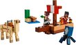 21259 Lego® Minecraft Reis piraadilaeval hind ja info | Klotsid ja konstruktorid | kaup24.ee