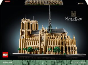 21061 LEGO® Architecture Pariisi Notre-Dame цена и информация | Конструкторы и кубики | kaup24.ee