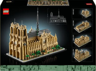 21061 LEGO® Architecture Pariisi Notre-Dame цена и информация | Конструкторы и кубики | kaup24.ee