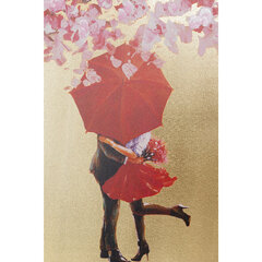 Картина Flower Couple Gold Pink 100x80 см цена и информация | Картины, живопись | kaup24.ee