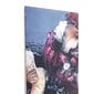 Seinapilt Flower Art Lady, klaas (80 x 80 cm) цена и информация | Seinapildid | kaup24.ee