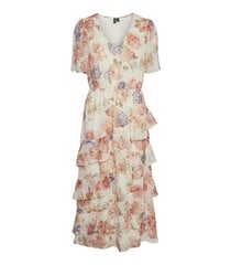 Vero Moda женское платье 10315485*01, натурально-белый/розовый 5715601581906 цена и информация | Платья | kaup24.ee