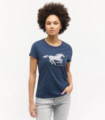 Mustang женская футболка 1015161*5429, синяя цена и информация | Женские футболки | kaup24.ee