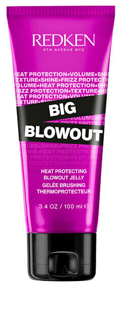 Juukseid kuumuse eest kaitsev seerum Redken Big Blowout Heat Protecting Jelly Serum, 100 ml hind ja info | Viimistlusvahendid juustele | kaup24.ee