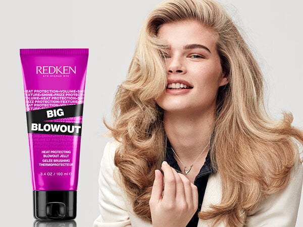 Juukseid kuumuse eest kaitsev seerum Redken Big Blowout Heat Protecting Jelly Serum, 100 ml hind ja info | Viimistlusvahendid juustele | kaup24.ee