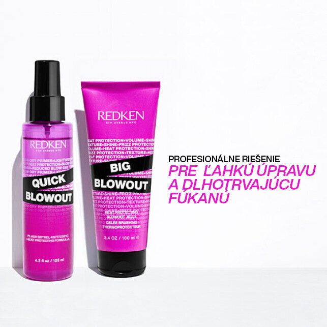 Juukseid kuumuse eest kaitsev seerum Redken Big Blowout Heat Protecting Jelly Serum, 100 ml hind ja info | Viimistlusvahendid juustele | kaup24.ee