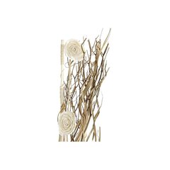 Букет сухих цветов DKD Home Decor, розовый/лиловый/белый, 30 x 30 x 100 см, 2 шт. цена и информация | Искусственные цветы | kaup24.ee