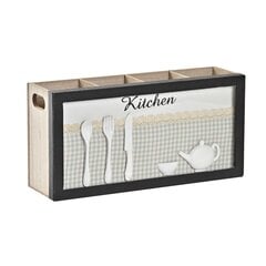 Органайзер для столовых приборов DKD Home Decor (30 x 9 x 15 см) цена и информация | Столовые и кухонные приборы | kaup24.ee