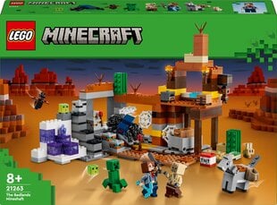21263 Lego® Minecraft Tühermaa šaht цена и информация | Конструкторы и кубики | kaup24.ee