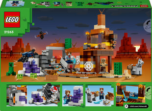 21263 Lego® Minecraft Tühermaa šaht hind ja info | Klotsid ja konstruktorid | kaup24.ee