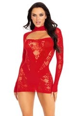 Сексуальное платье Leg Avenue Mini Dress, красного цвета цена и информация | Сексуальное женское белье | kaup24.ee