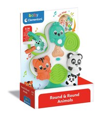 Игрушка на стульчик для кормления животные Clementoni Baby цена и информация | Игрушки для малышей | kaup24.ee