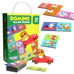Hariduslik Montessori doomino mäng Woopie, loomad hind ja info | Lauamängud ja mõistatused | kaup24.ee
