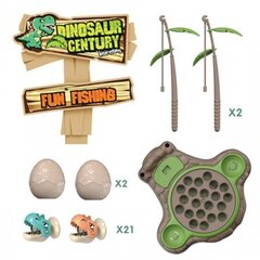 Dinosauruse kalapüügimäng heliefektidega Woopie hind ja info | Arendavad mänguasjad | kaup24.ee