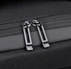 Водонепроницаемый рюкзак для ноутбука 17 дюймов, серый цена и информация | Рюкзаки, сумки, чехлы для компьютеров | kaup24.ee