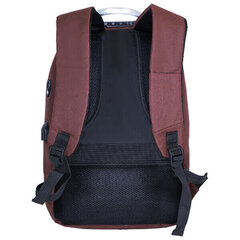 Водонепроницаемый рюкзак для ноутбука 15,6 дюймов, темно-красный цена и информация | Рюкзаки, сумки, чехлы для компьютеров | kaup24.ee