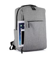 Городской рюкзак для ноутбука, серый цена и информация | Рюкзаки, сумки, чехлы для компьютеров | kaup24.ee