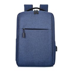 Городской рюкзак для ноутбука, синий цена и информация | Рюкзаки, сумки, чехлы для компьютеров | kaup24.ee