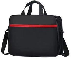 Сумка для 15,6-дюймового ноутбука, черная цена и информация | Рюкзаки, сумки, чехлы для компьютеров | kaup24.ee