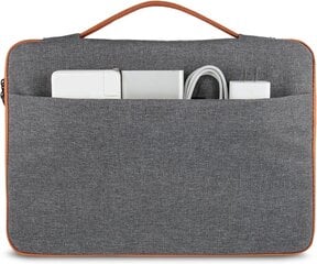 Чехол для ноутбука 15,6 дюйма, серый цена и информация | Рюкзаки, сумки, чехлы для компьютеров | kaup24.ee