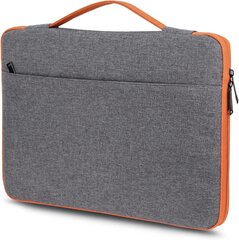 Чехол для ноутбука 13 дюймов, серый цена и информация | Рюкзаки, сумки, чехлы для компьютеров | kaup24.ee