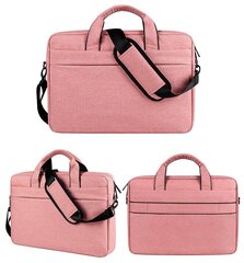 Naiste sülearvuti kott/kott 15,6tolline, roosa hind ja info | Arvutikotid | kaup24.ee