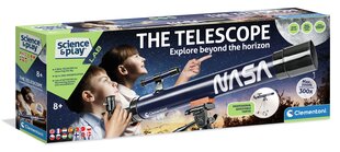Laste teleskoop Clementoni Scientific Nasa hind ja info | Arendavad mänguasjad | kaup24.ee