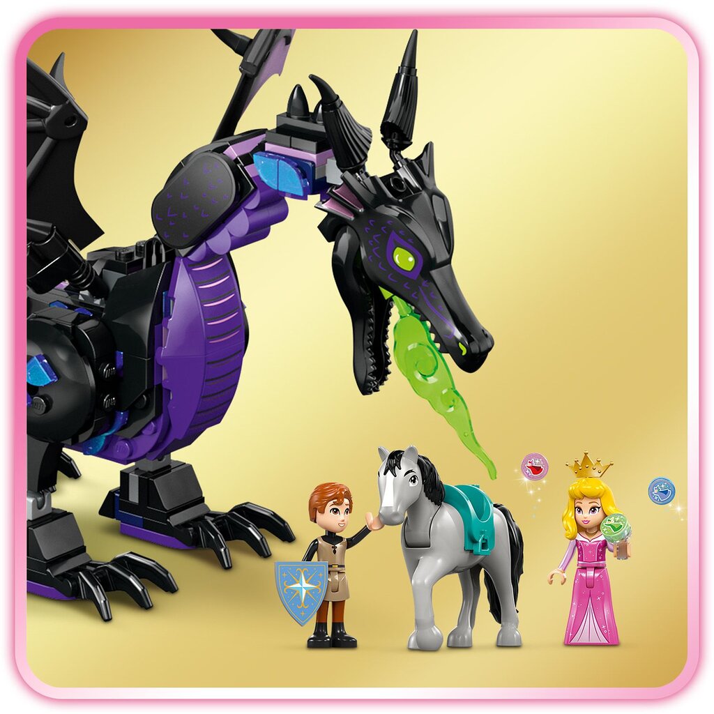 43240 Lego® Disney Maleficenti draakoni kuju цена и информация | Klotsid ja konstruktorid | kaup24.ee