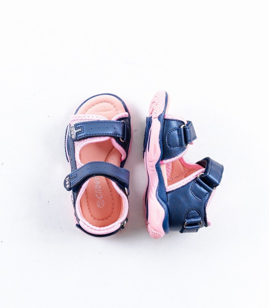 Sandaalid tüdrukutele Clibee 441008 03, sinine hind ja info | Laste sandaalid | kaup24.ee
