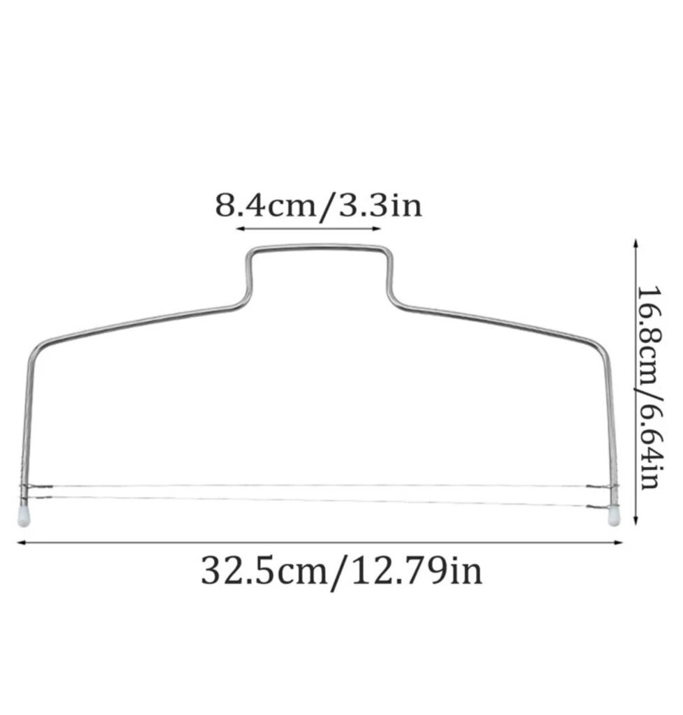 Kondiitri nöör biskviidi lõikamiseks, Electronics LV-2154, 1 tk. цена и информация | Köögitarbed | kaup24.ee