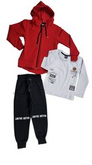Kostüüm poistele ENJOY, punane Z0823035 hind ja info | Komplektid poistele | kaup24.ee