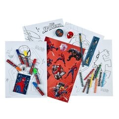 Värvimiskomplekt Spiderman, 35-osaline hind ja info | Kunstitarbed, voolimise tarvikud | kaup24.ee