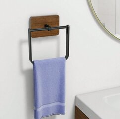 Держатель для полотенца, Electronics LV-26, черный, 1 шт. цена и информация | Аксессуары для ванной комнаты | kaup24.ee