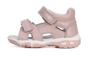 Nahast sandaalid tüdrukutele D.D.STEP.G290-41965D Pink hind ja info | Laste sandaalid | kaup24.ee