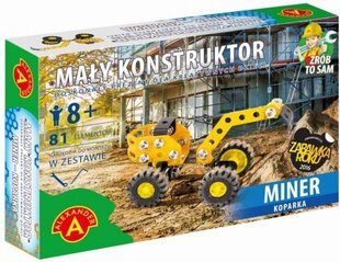 Konstruktor Aleksander Ekskavaator, 52 osa. hind ja info | Klotsid ja konstruktorid | kaup24.ee