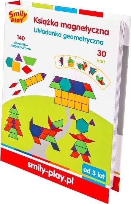 Magnetiline pusleraamat Smiy Play цена и информация | Arendavad mänguasjad | kaup24.ee