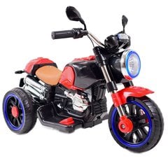 Akuga mootorratas lastele Super Toys 5189, punane hind ja info | Laste elektriautod | kaup24.ee