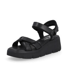 Rieker sandaalid naistele REV W155200, must hind ja info | Naiste sandaalid | kaup24.ee