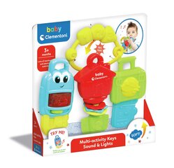 Игрушечные ключи со звуками и подсветкой Clementoni Baby цена и информация | Игрушки для малышей | kaup24.ee