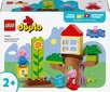 10431 Lego® Duplo Põrsas Peppa aed ja puumaja цена и информация | Klotsid ja konstruktorid | kaup24.ee