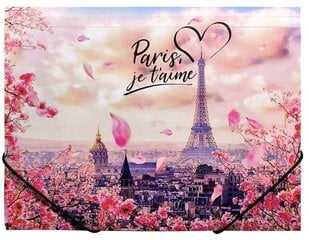 Kaust-ümbrik A4 Panta Plast Take Me To Paris цена и информация | Канцелярские товары | kaup24.ee